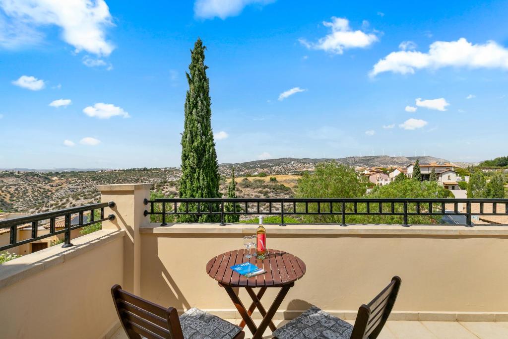 Balkón nebo terasa v ubytování Charming Apartment PZ12 - Lefkara, Aphrodite Hills