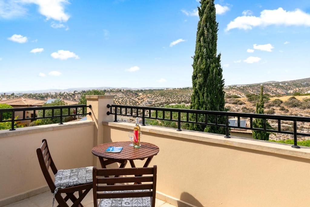 Balkón nebo terasa v ubytování Charming Apartment PZ12 - Lefkara, Aphrodite Hills