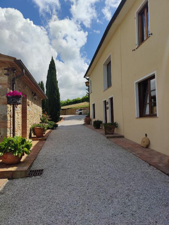Budova, kde se bed and breakfast nachází