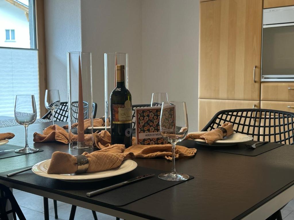 Nápoje v ubytování Apartment Bergfreude