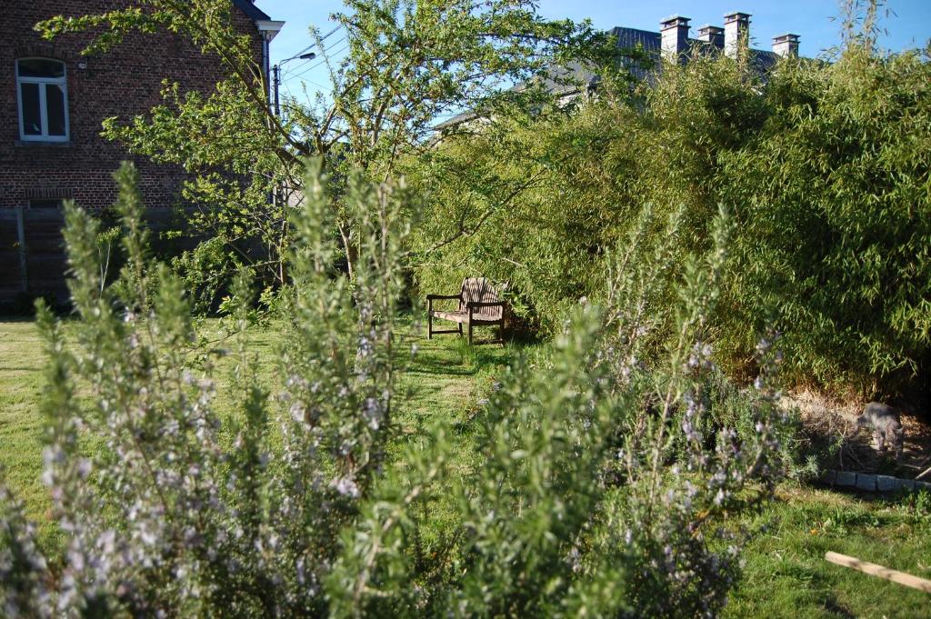Zahrada ubytování Gîte de la Fontaine