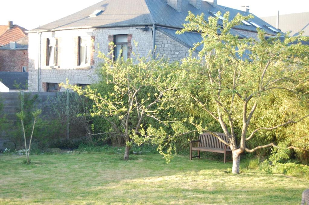 Zahrada ubytování Gîte de la Fontaine