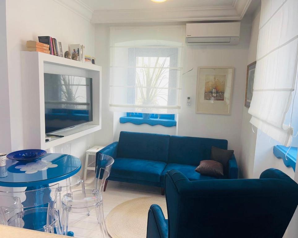 Posezení v ubytování PKM Apartments Baska Voda