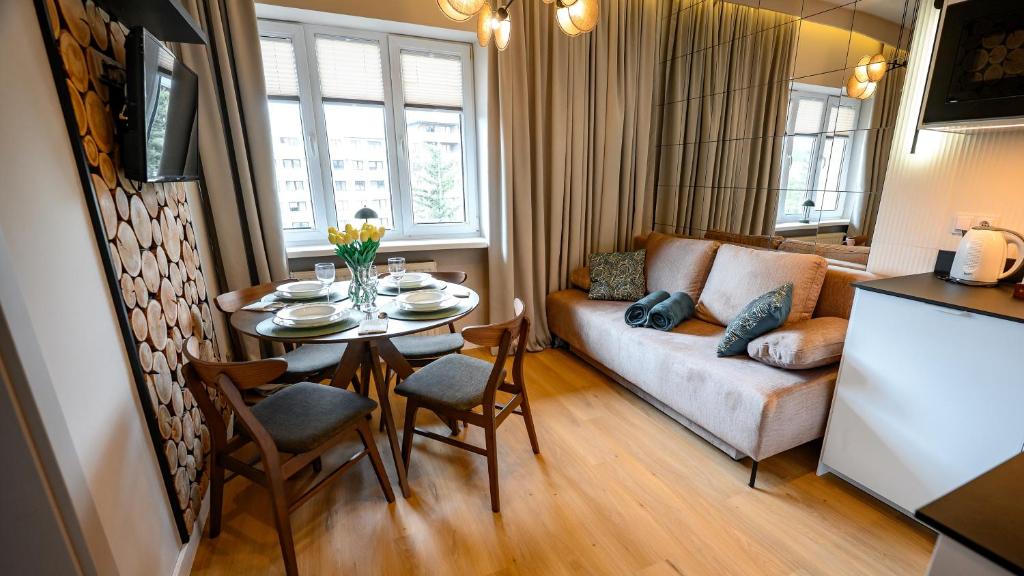 Posedenie v ubytovaní Apartamenty Sun & Snow Krynica Zdrój Pułaskiego