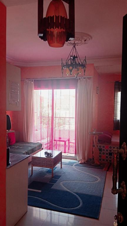 Posezení v ubytování Dar El Amen Appartements