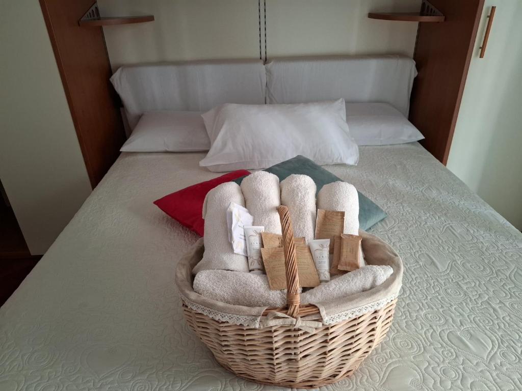 Postel nebo postele na pokoji v ubytování Rilo's Home