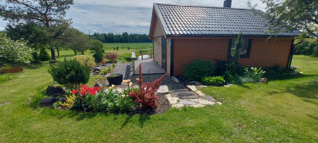 Zahrada ubytování Tuka Talu Soomaa piirkonnas