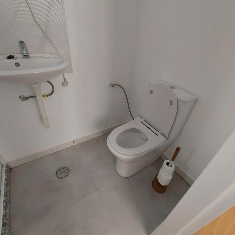 Koupelna v ubytování FeliGrab