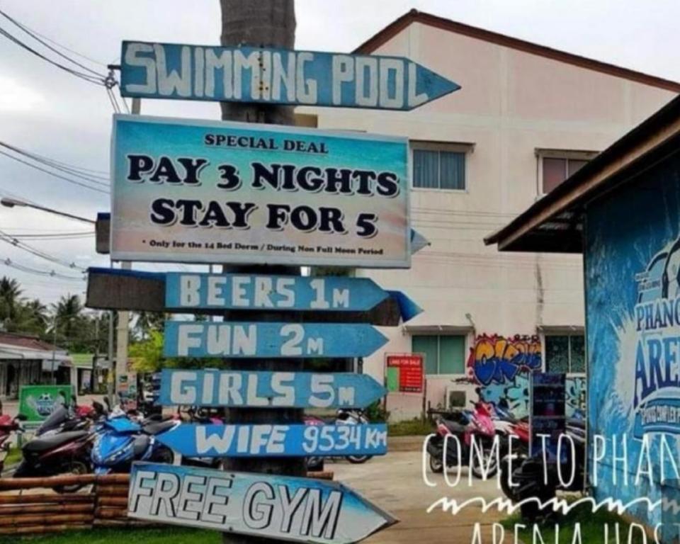 Fotografie z fotogalerie ubytování Phangan Arena Hostel v destinaci Baan Tai