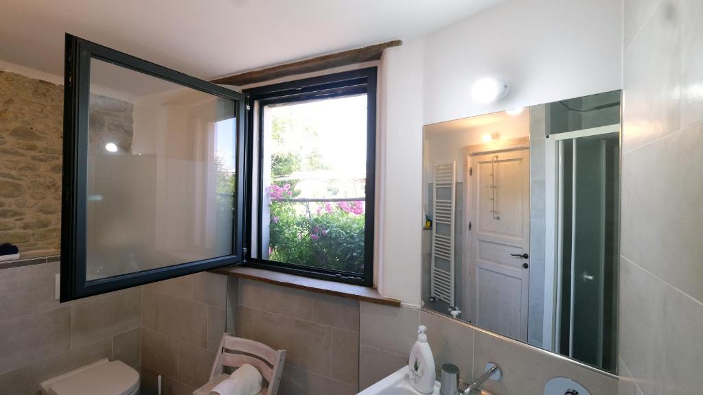 Koupelna v ubytování B&B Appartamento - IL RIONE