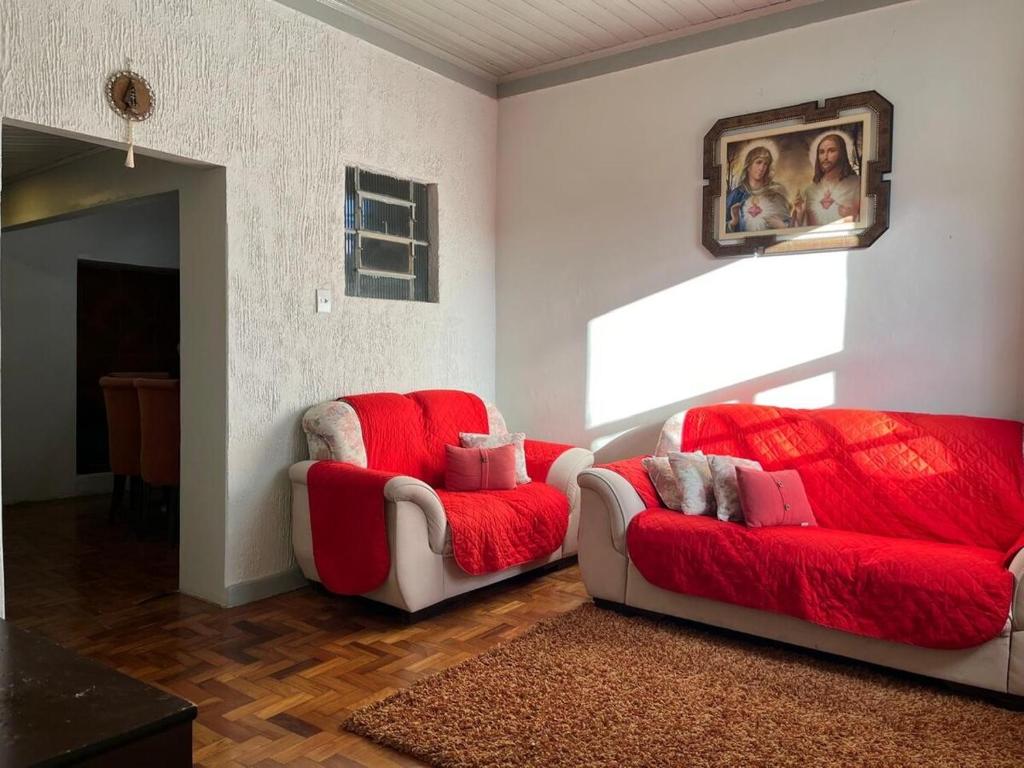 Χώρος καθιστικού στο Casa 89