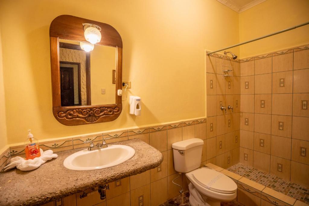 Ένα μπάνιο στο Hotel Caxa Real