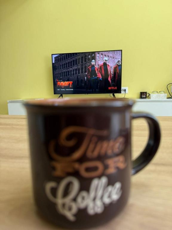 TV a/nebo společenská místnost v ubytování Auto Tana Guest House