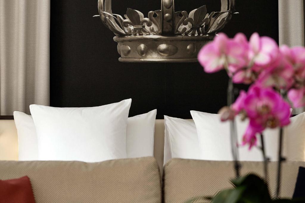 Posezení v ubytování Boutique Hotel Krone