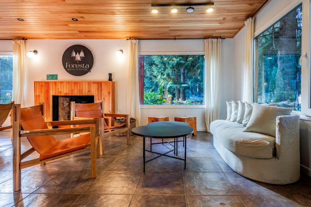 Posezení v ubytování Bog Apart Foresta, Moderno Apartamento en la Naturaleza