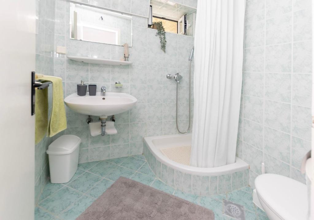 Koupelna v ubytování House Villa Marija