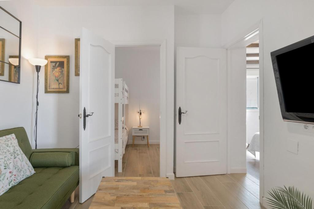 TV a/nebo společenská místnost v ubytování Apartamento Mayo 1