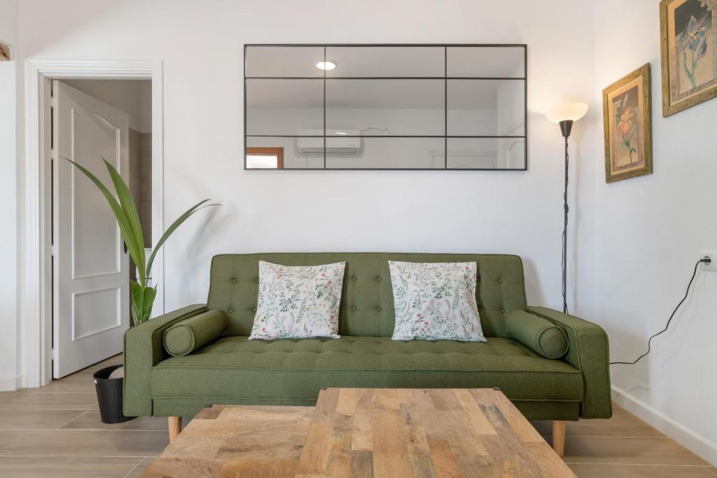 Posezení v ubytování Apartamento Mayo 1