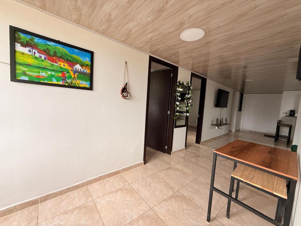 TV a/nebo společenská místnost v ubytování Pandora Hostel