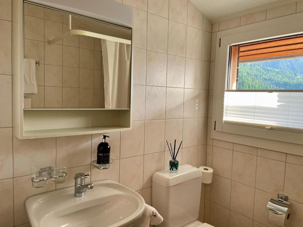 Vannituba majutusasutuses Schöne Zimmer in idyllischer Lage