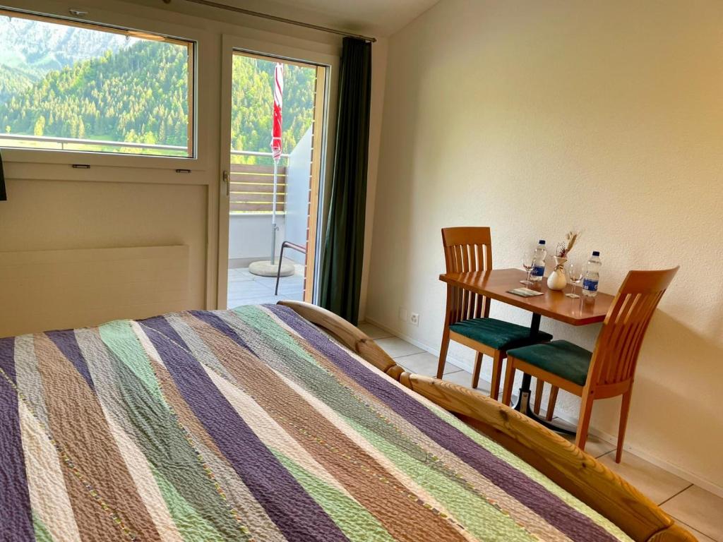 Voodi või voodid majutusasutuse Schöne Zimmer in idyllischer Lage toas