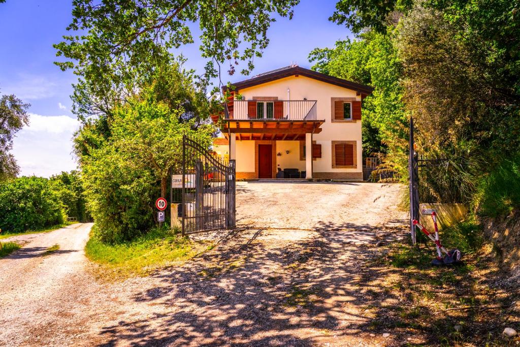 Budova, kde se bed and breakfast nachází