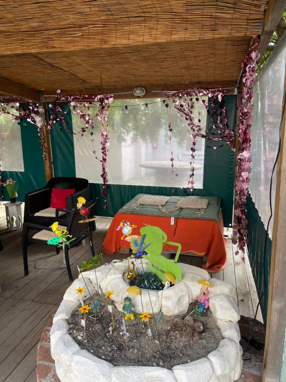 Posezení v ubytování Hotel Clair Logis