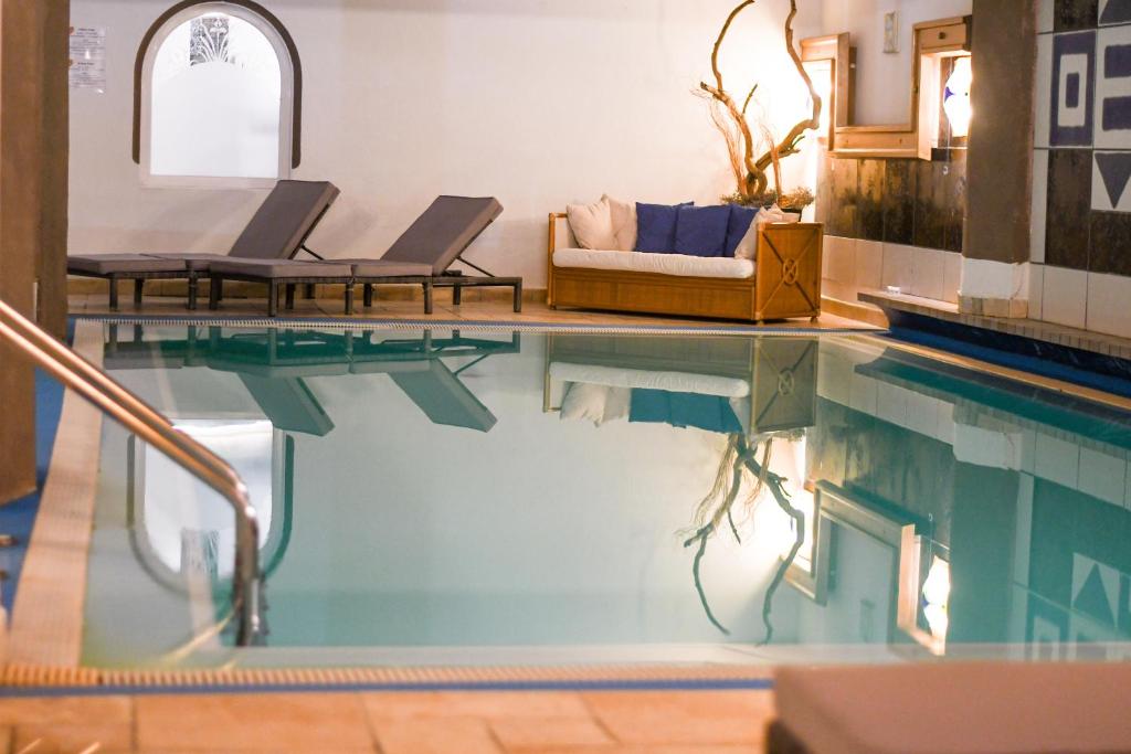 Bazén v ubytování Hotel Vernagt nebo v jeho okolí