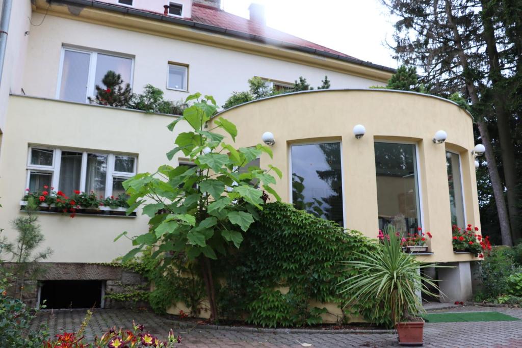 Zahrada ubytování Pension Pod Šibeňákem