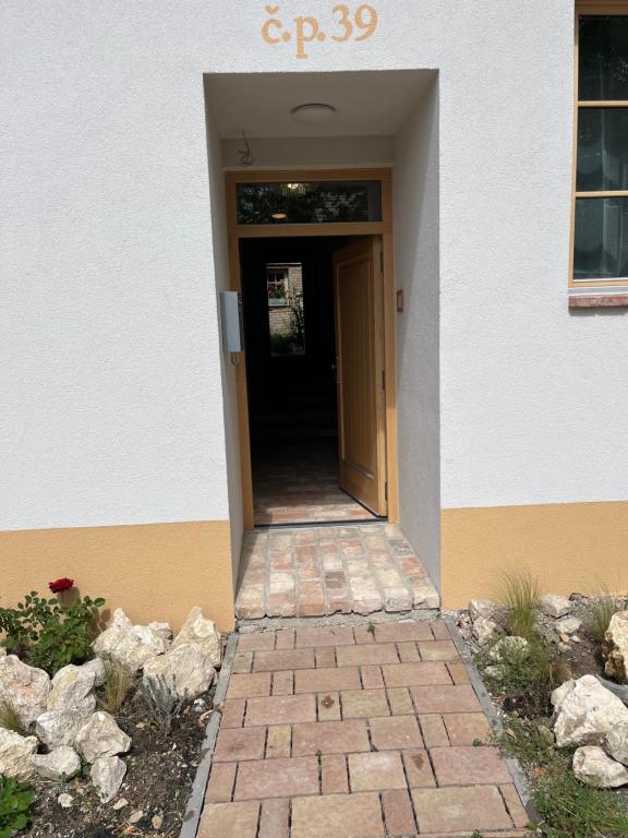 Exteriér nebo vchod ubytování Vintage apartmán Mikulov, 2-4 osoby, 65m2