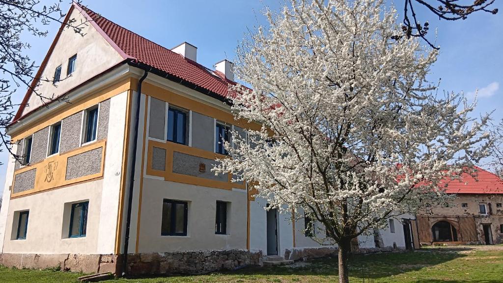 Budova, kde se vila nachází