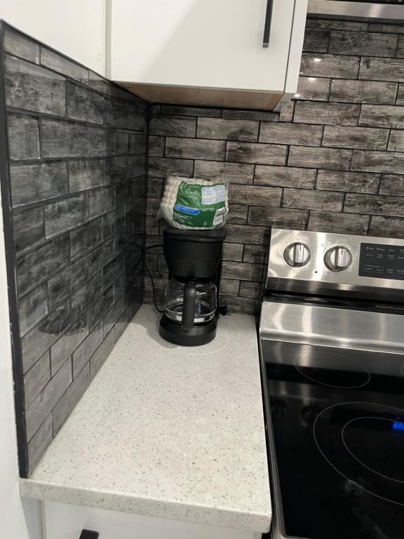 Kuchyň nebo kuchyňský kout v ubytování Bird Nest Suites