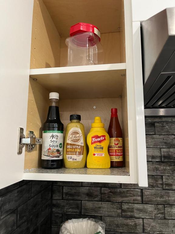 Kuchyň nebo kuchyňský kout v ubytování Bird Nest Suites
