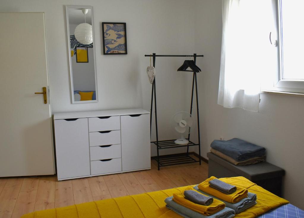 Postel nebo postele na pokoji v ubytování Luna House