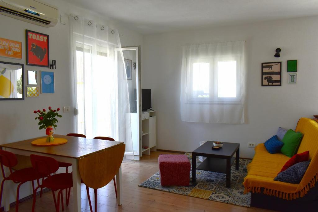 Posezení v ubytování Luna House