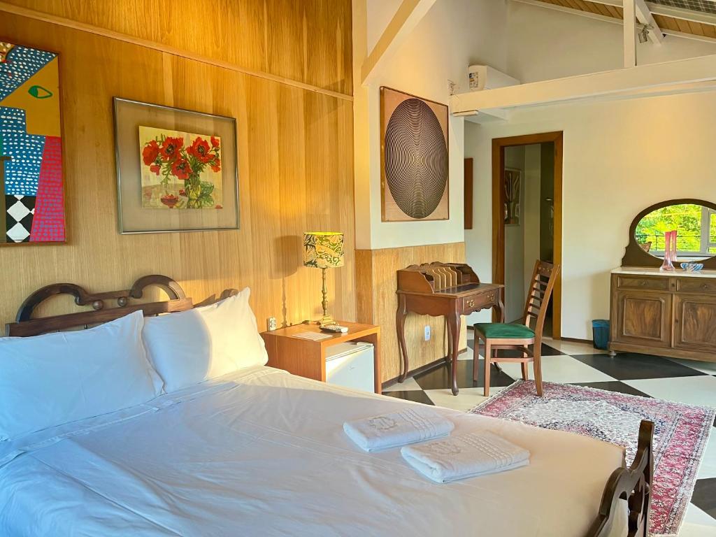 Pousada Pataca de prata - Pousada de Época - Deluxe Double Room With Balcony