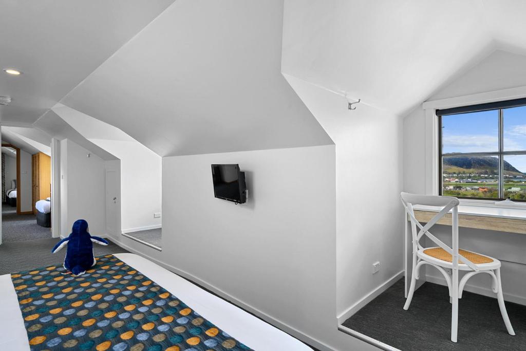 TV a/nebo společenská místnost v ubytování Stanley Seaview Inn