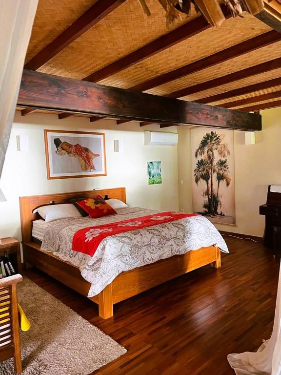 Postel nebo postele na pokoji v ubytování Villa Ruma Maria