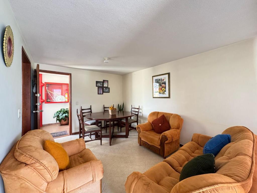 Χώρος καθιστικού στο Cantabria