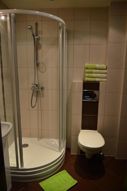 Kúpeľňa v ubytovaní Nostalgiczne Kościelisko Apartament & SPA