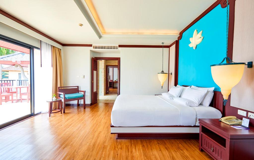 Postel nebo postele na pokoji v ubytování Beyond Samui