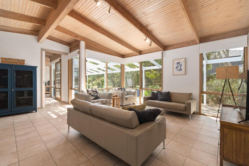 Et opholdsområde på Garden Cottage - Somers