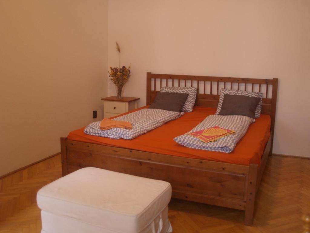 Postel nebo postele na pokoji v ubytování HoBar Hostel