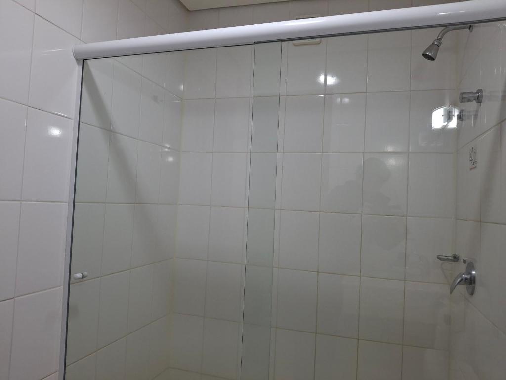 Koupelna v ubytování Ônix Inn Hotel Cravinhos