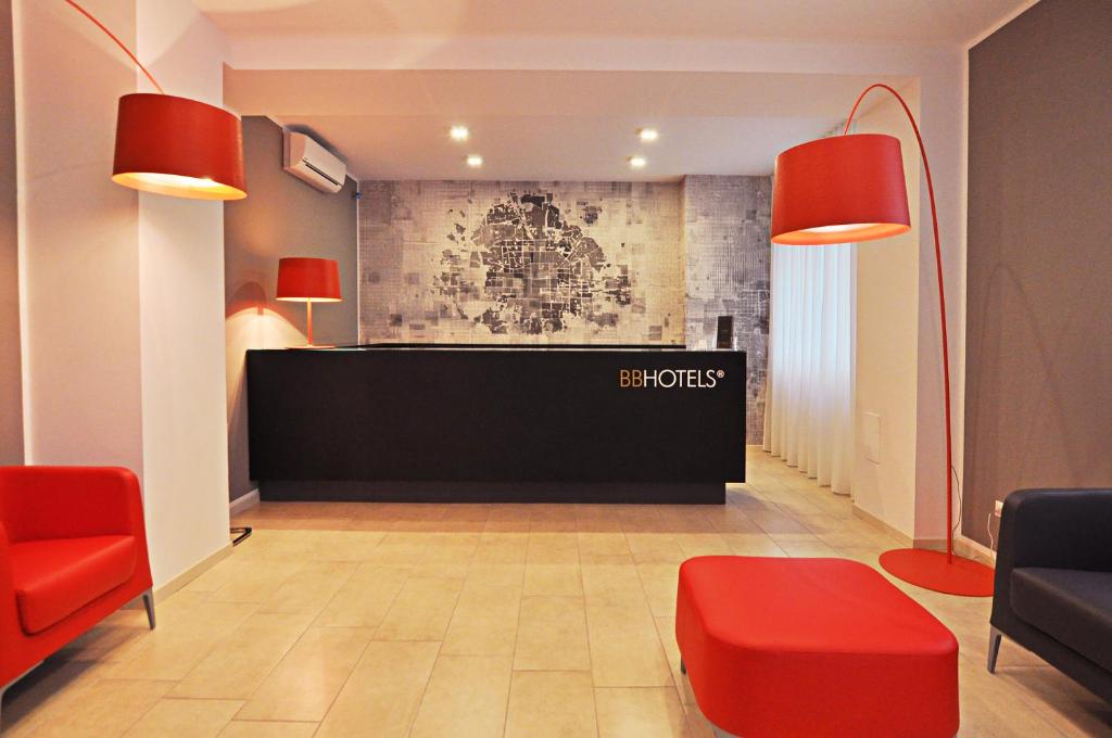 Posezení v ubytování BB Hotels Aparthotel Visconti