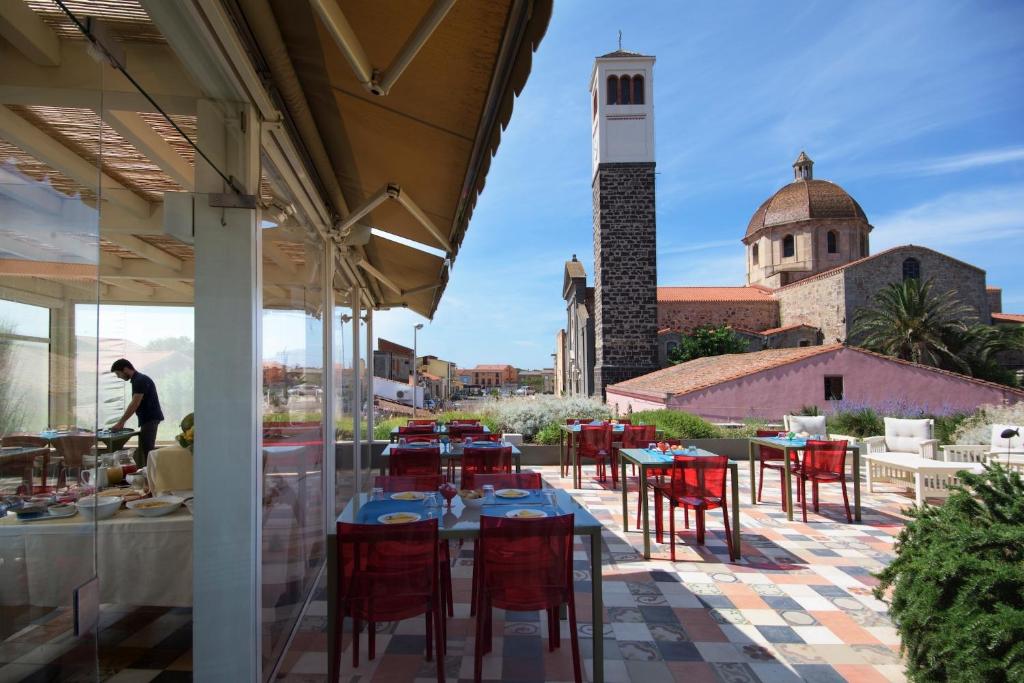 Restaurace v ubytování Aquae Sinis Albergo Diffuso