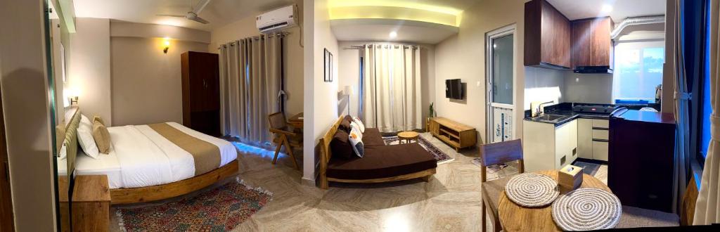 Postel nebo postele na pokoji v ubytování Paramount Apartment & Rooms