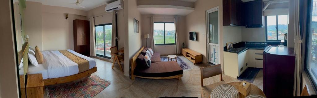 Postel nebo postele na pokoji v ubytování Paramount Apartment & Rooms