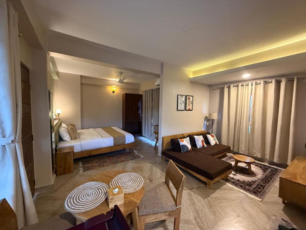 Postel nebo postele na pokoji v ubytování Paramount Apartment & Rooms
