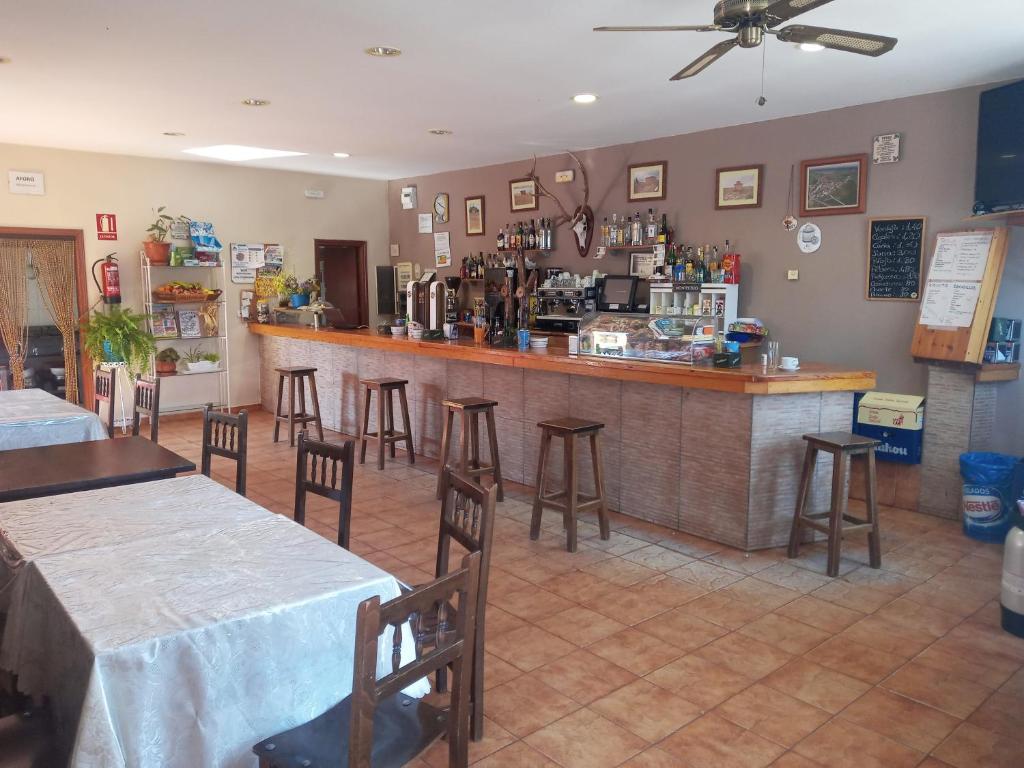 Lounge nebo bar v ubytování Albergue El Palomar